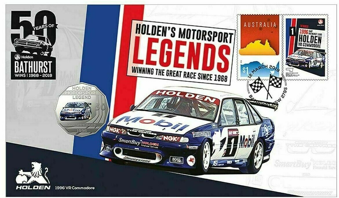 2018 Holden Motorsport Legends - VR Commodore  50 Cent PNC