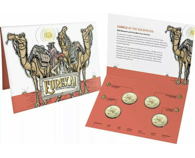 2020 Eureka Australia's Gold Rush 4 x $1 Mintmark set