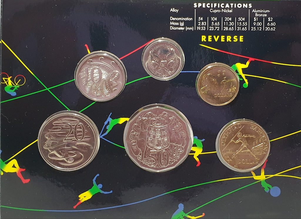 1992 Uncirculated Mint Set - Barcelona Olympics