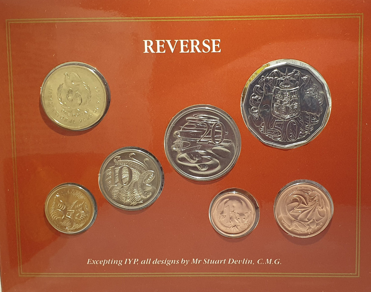 1986 Mint Set - Year Of Peace