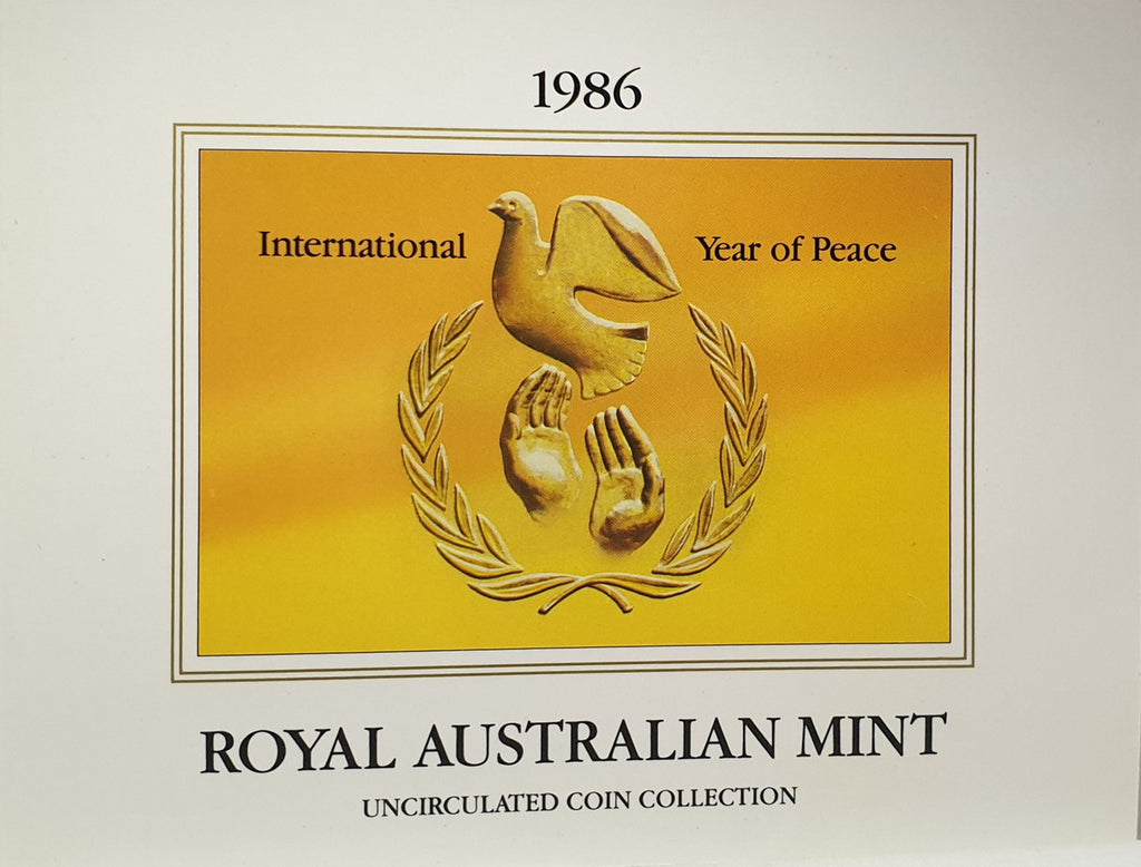 1986 Mint Set - Year Of Peace