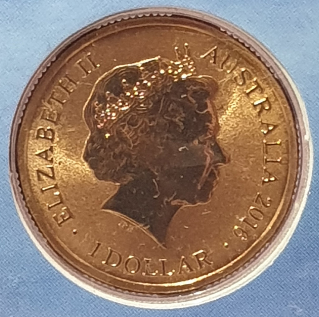 2016 $1 Fair Dinkum Aussie Alphabet 'T' Coin & Stamp Cover PNC