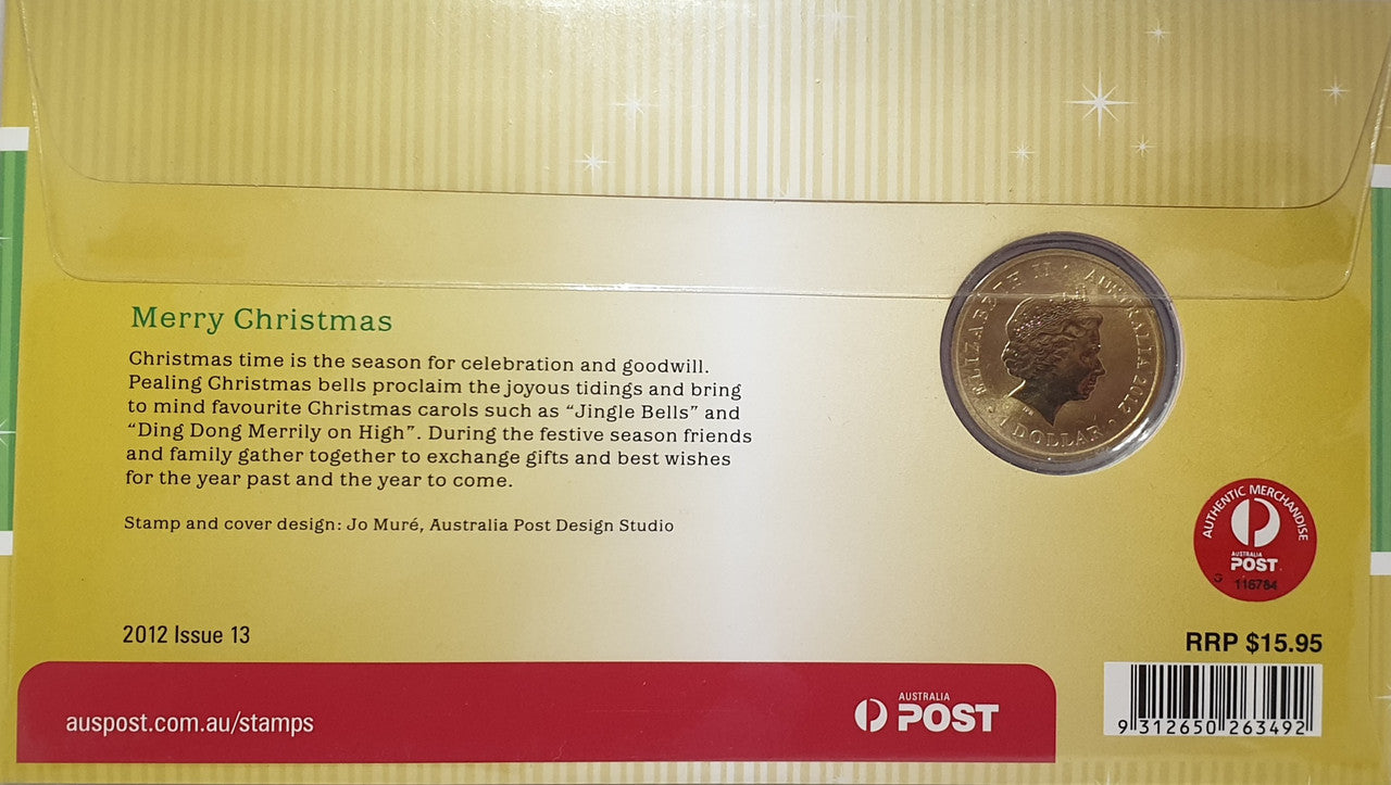 2012 Merry Christmas With $1 Coin PNC
