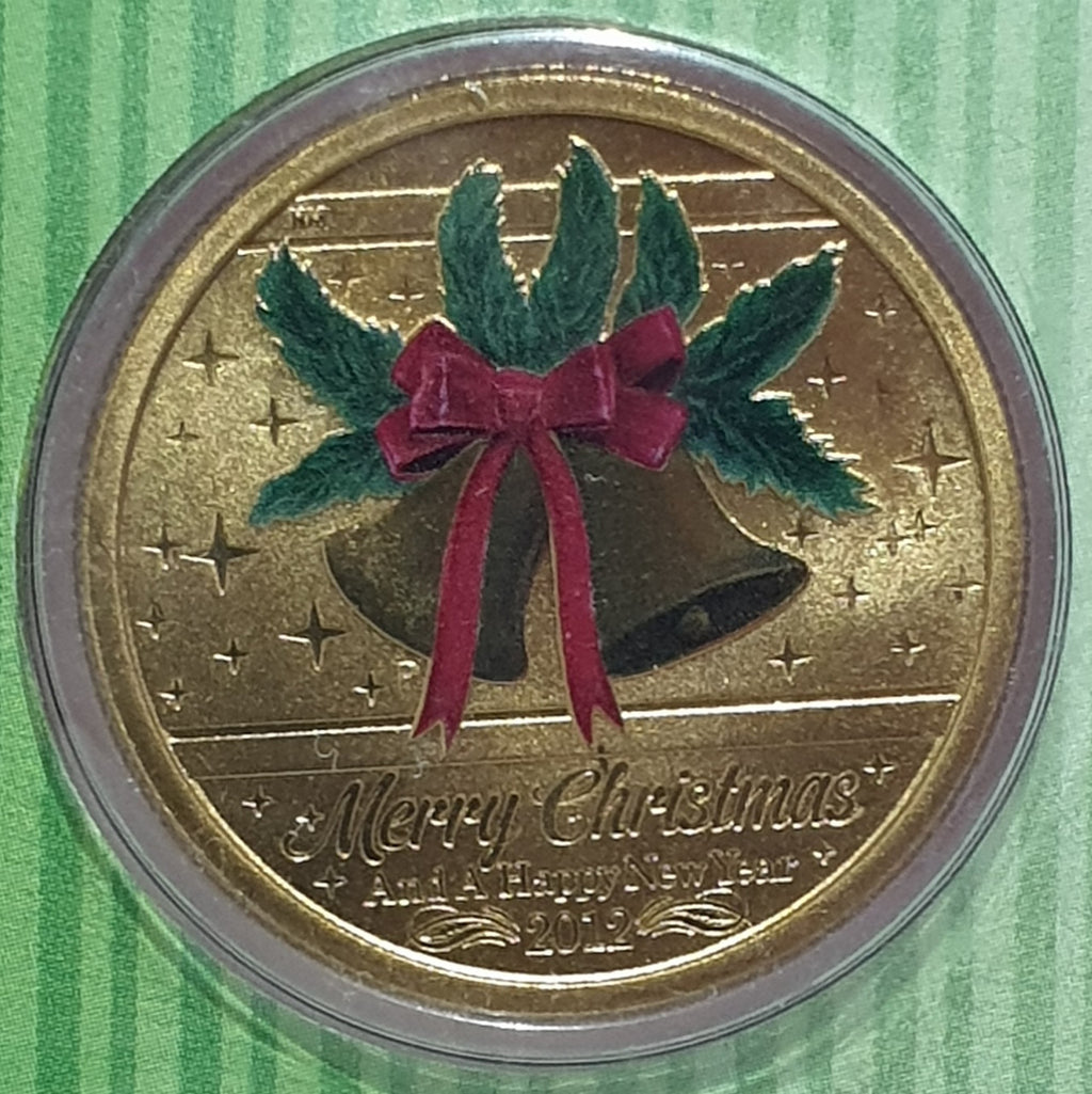 2012 Merry Christmas With $1 Coin PNC