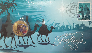 2016 Christmas Three Wise Men $1 One Dollar  PNC