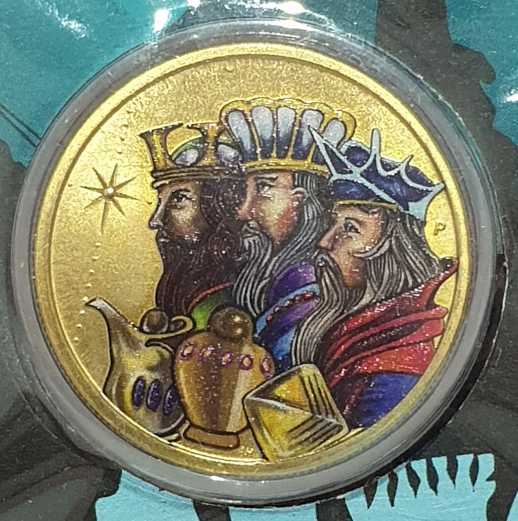 2016 Christmas Three Wise Men $1 One Dollar  PNC