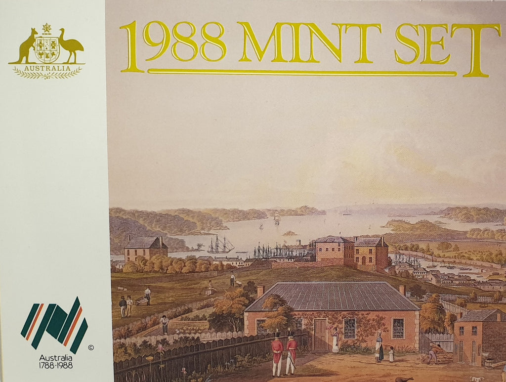 1988 Royal Australian Mint 8 Uncirculated Coin Set