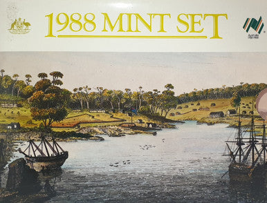 1988 Royal Australian Mint 8 Uncirculated Coin Set