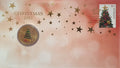 2011 $1 Christmas Coin & Stamp Cover PNC