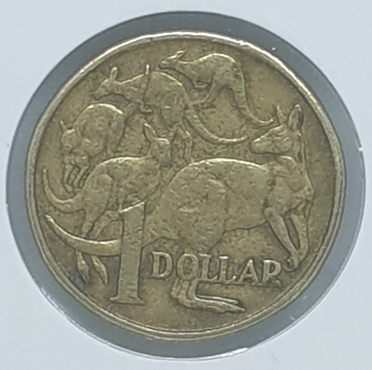 ***ERROR*** 1994 One Dollar Coin $1 Lamination Peel Crack on Obverse