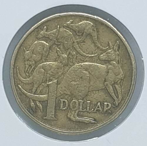 ***ERROR*** 1994 One Dollar Coin $1 Lamination Peel Crack on Obverse