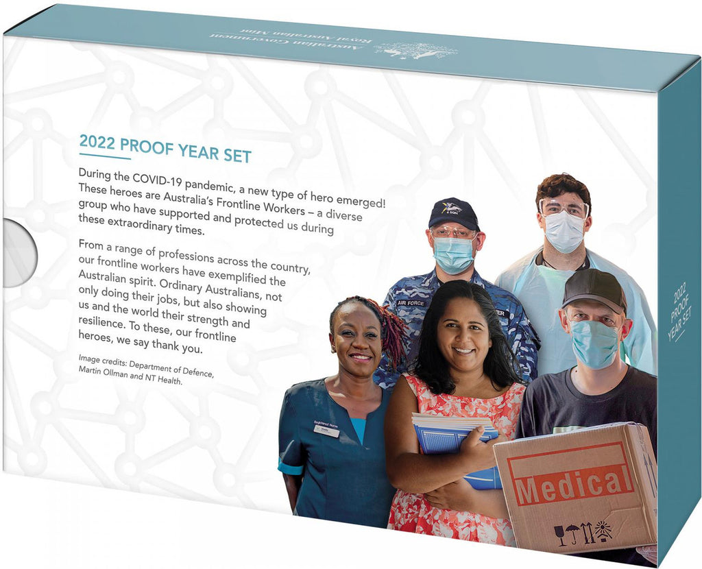 2022 Six Coin Proof Year Set - Frontline Workers