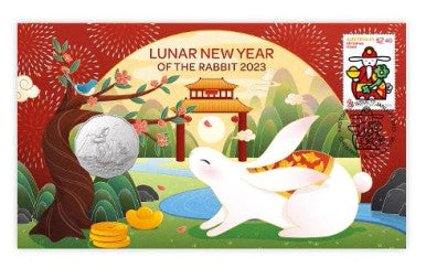 2023 Lunar New Year of the Rabbit 50c PNC