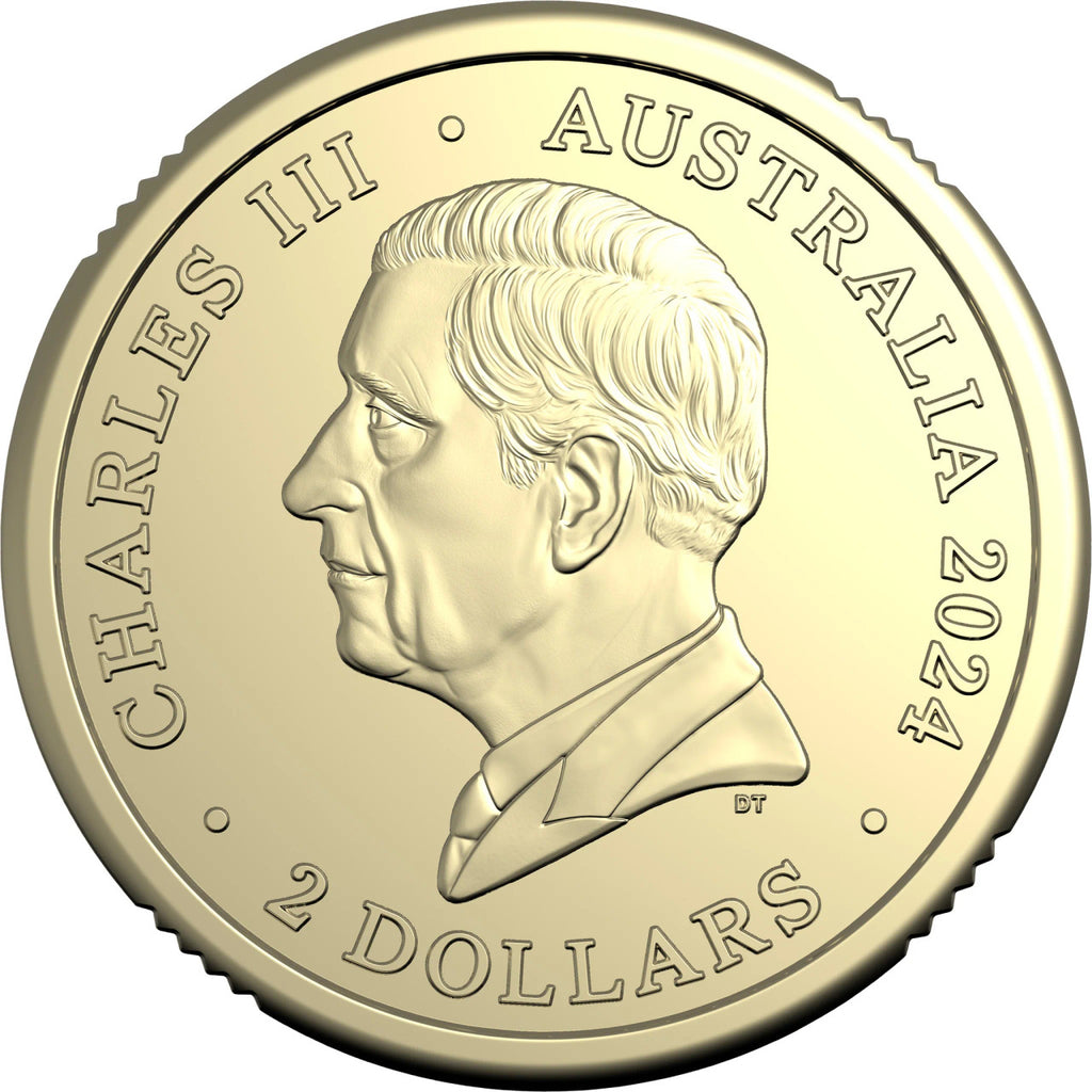2024 Purple Poppy $2 Coin in card