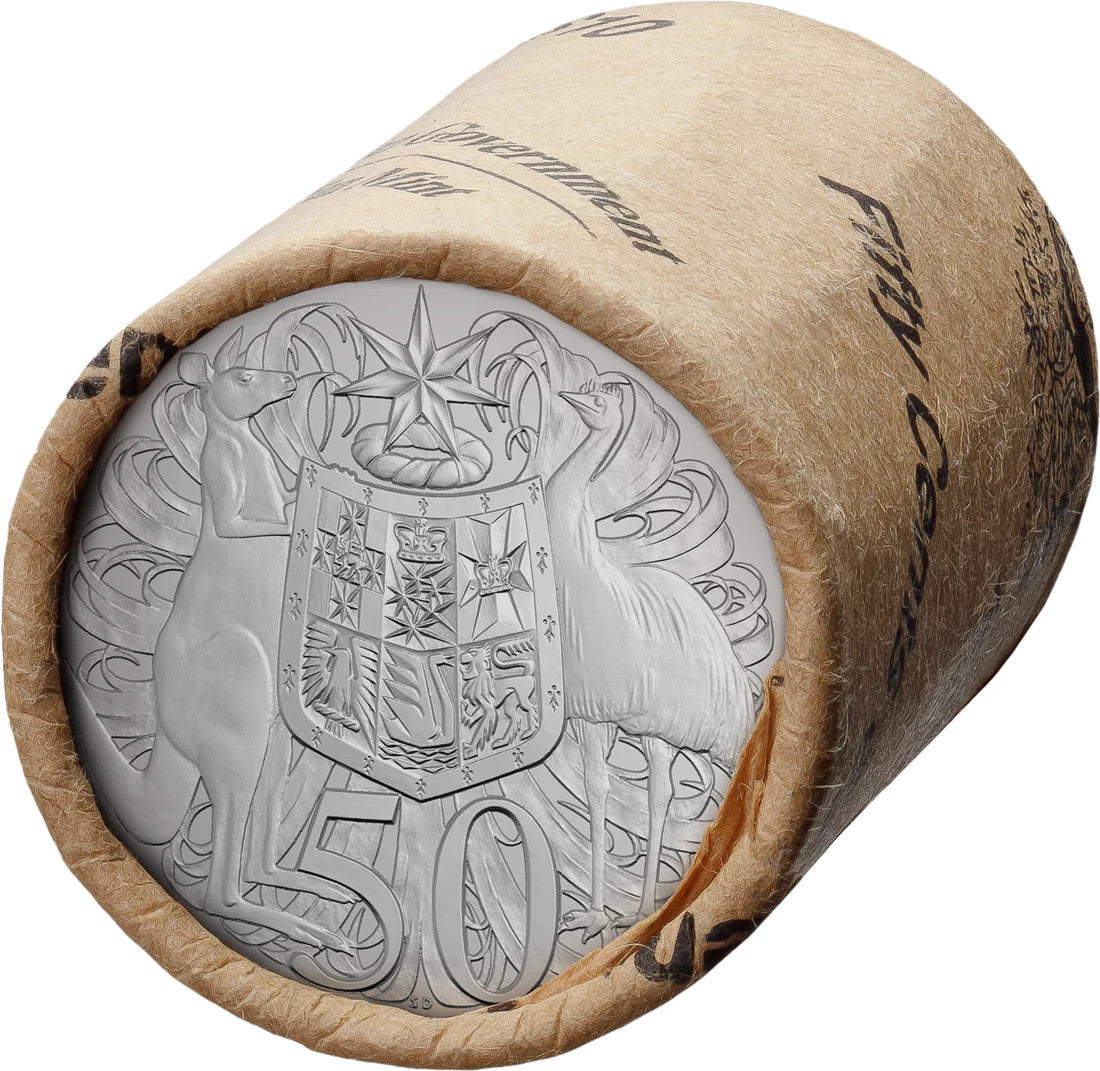 2024 King Charles III Premium 50 Cents RAM Roll