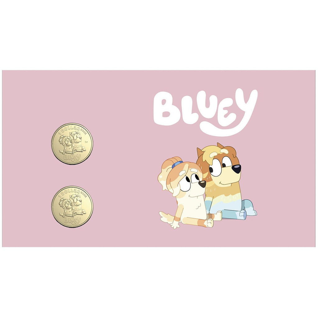 2024 Australia Post Impressions, Bluey PNC – UNCLE RAD and FRISKY