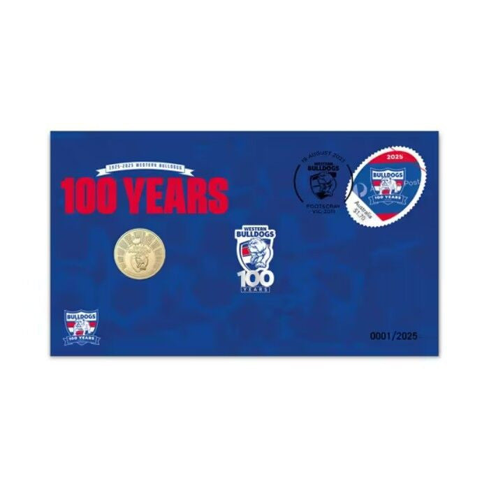 2025 100 Years of Bulldog Football Club - PIN and $1 PNC
