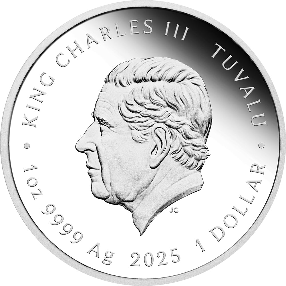 2025 Ninja Turtles - Donatello 1oz Silver Colour Proof Coin