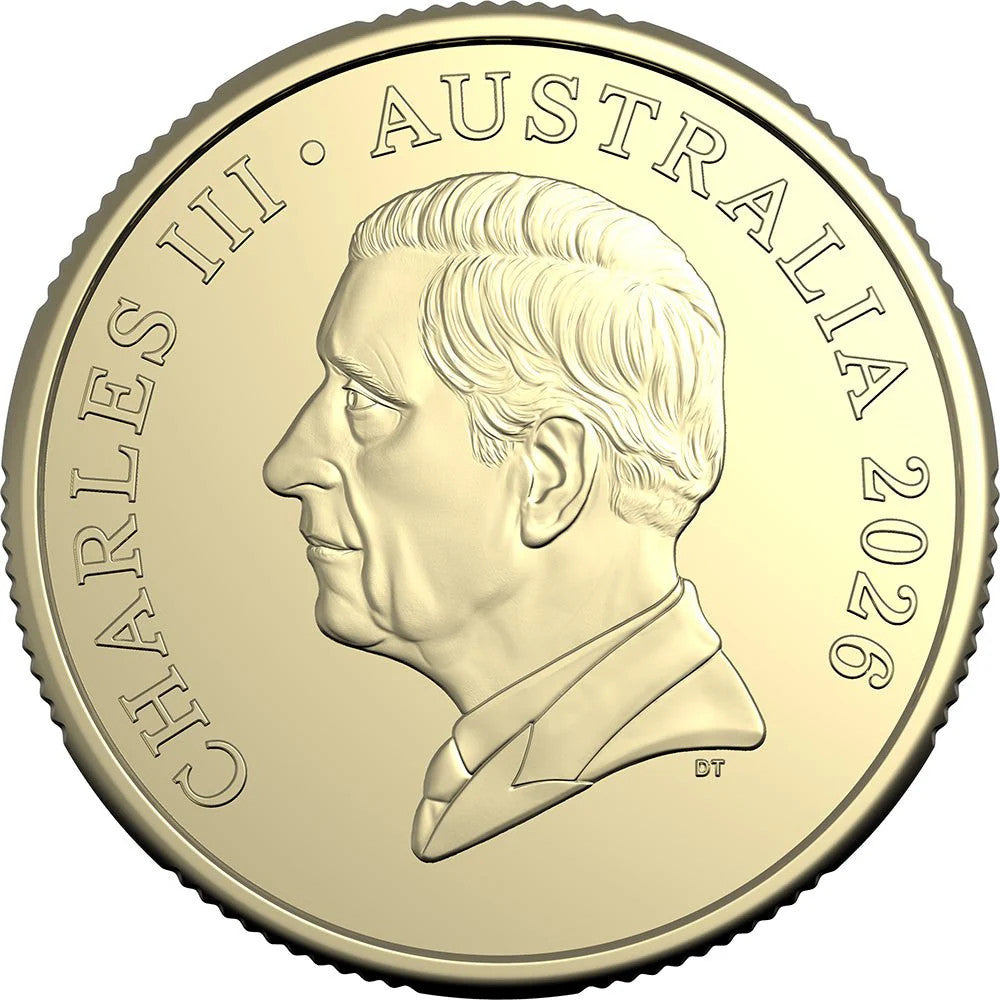 2026 $1 Mob of 6 Roos Coin in card