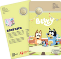 2026 Bluey Coin Series $2 Coin with privy mark - Baby Race
