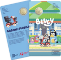 2026 Bluey Coin Series $2 Coin with privy mark - Granny Mobile