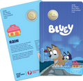 2026 Bluey Coin Series $2 Coin with privy mark - Rain