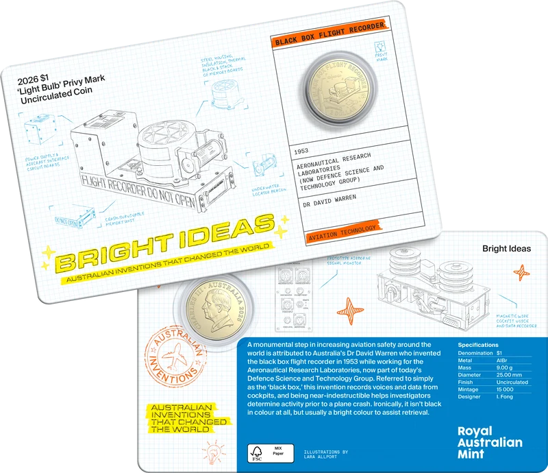 2026 Bright Ideas $1 and $2 Privy Mark Seven-Coin Set