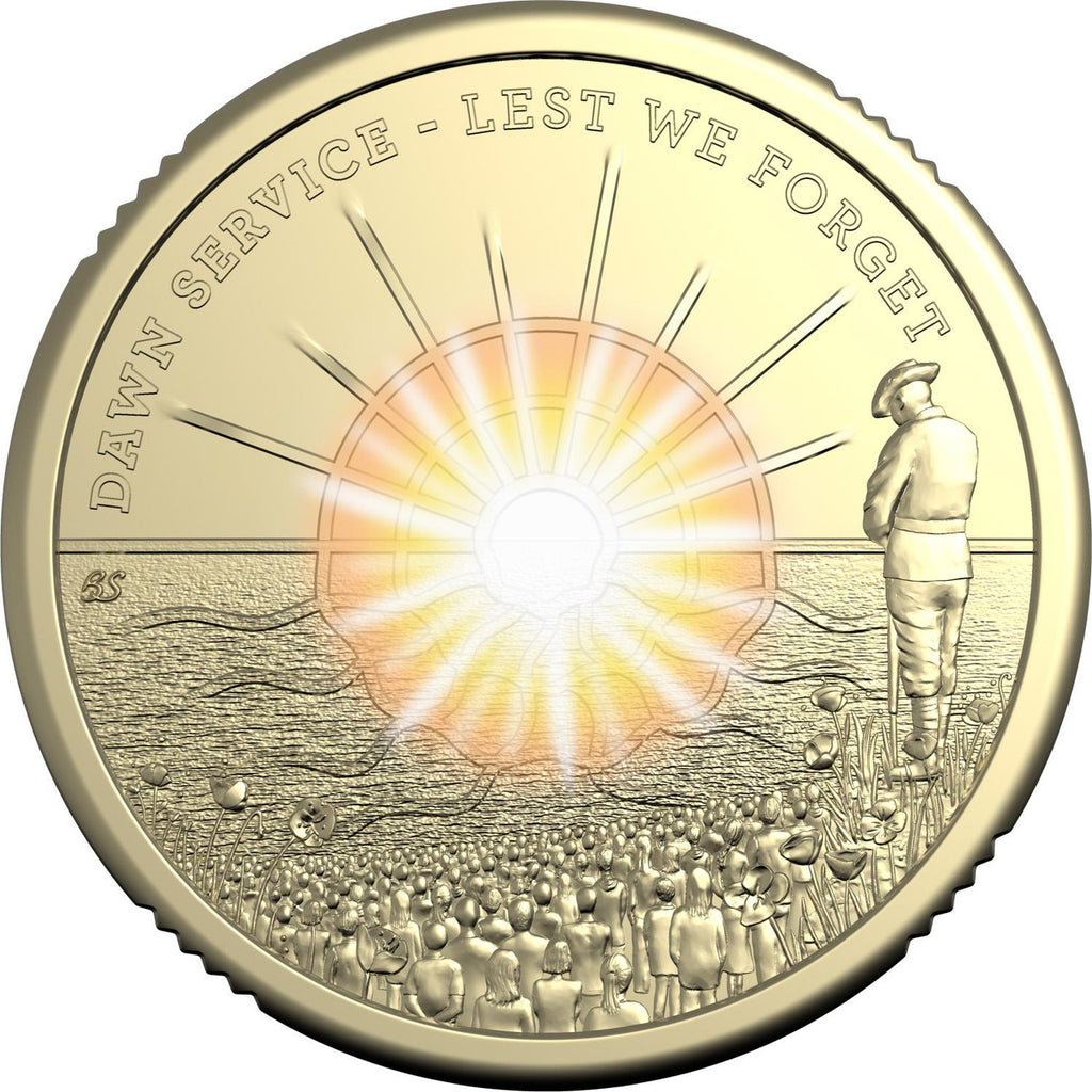 2026 Dawn Service $2 Colour RAM Roll