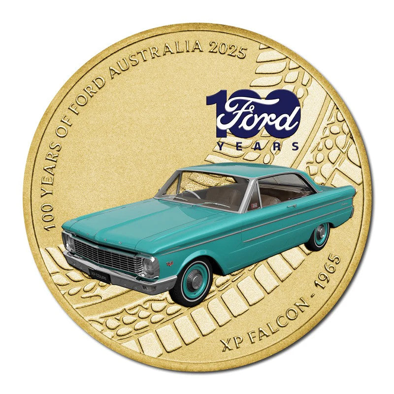 2025 100 Years of Ford Australia - XP Falcon 1965 PNC