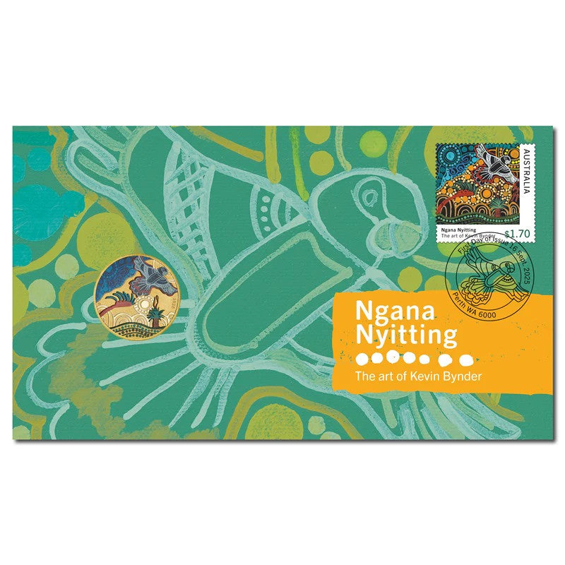2025 Ngana Nyitting – The Art of Kevin Bynder Black Cockatoo PNC