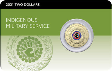 2021 $2 Indigenous Military Service Coin Pack