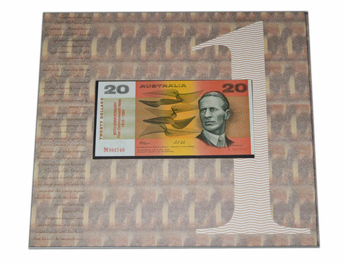 1994 Hargrave Centenary Banknote and Stamp folder
