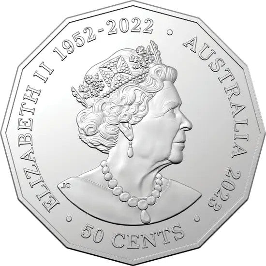 2023 Bathurst 1000 - 60th Anniversary 50 cents Colour Uncirculated Coin