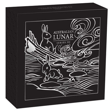 2023 Australian Lunar Series III Year of the Rabbit 1oz Silver Proof Coin