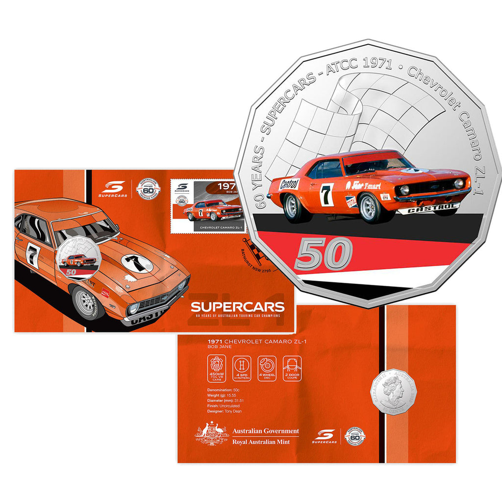 2020 60 Years of Supercars - Chevrolet 50 Cent PNC