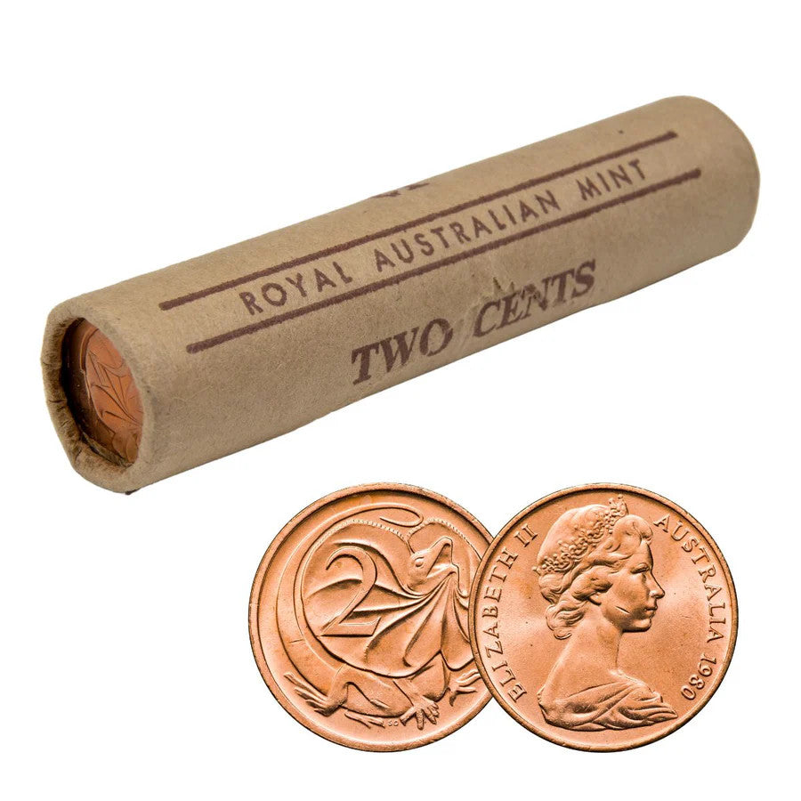 1980 2 Cent RAM roll