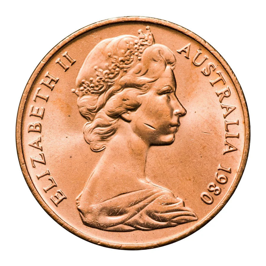 1980 2 Cent RAM roll