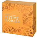 2024 50 Cents Christmas Festive Florals Coloured Silver Proof Coin