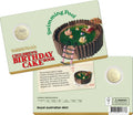 2025 $1 AWW Birthday Cake book - Carded Coin