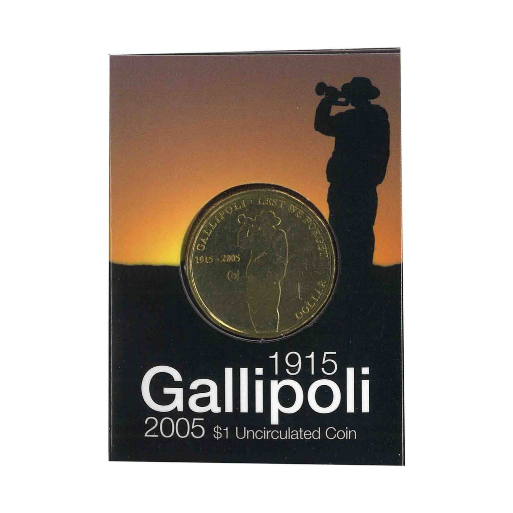 2005 Gallipoli 1915 $1 4 coin set