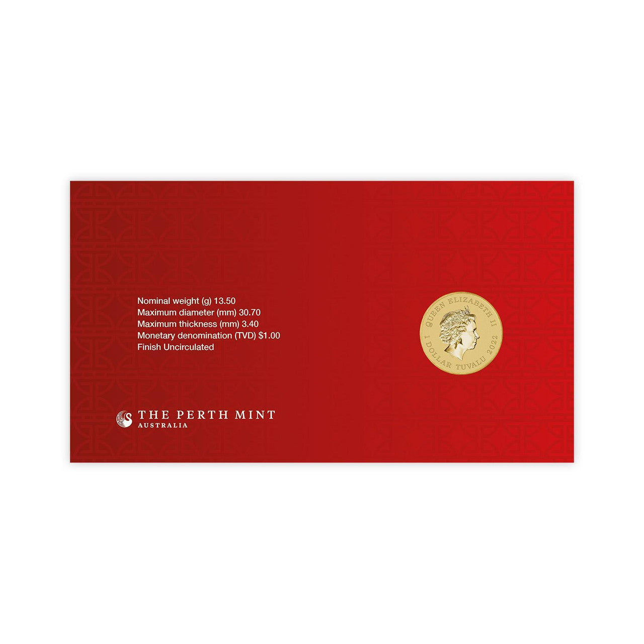 2022 Happy Chinese New Year $1 PNC