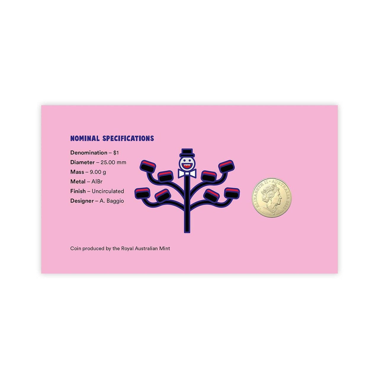 2022 $1 Luna Park PNC