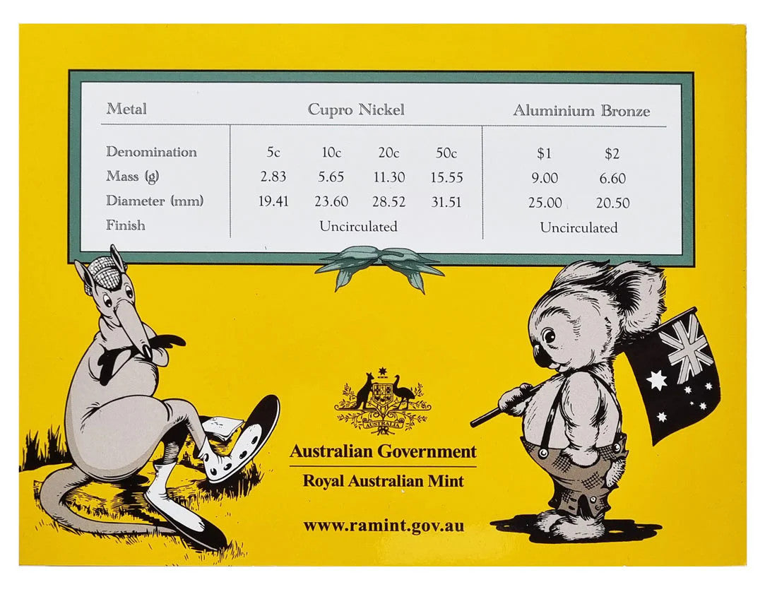 2009 Blinky Bill Coin Set