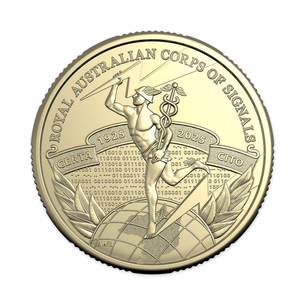 2025 $1 Centenary of the Royal Australian Corp of Signals PNC