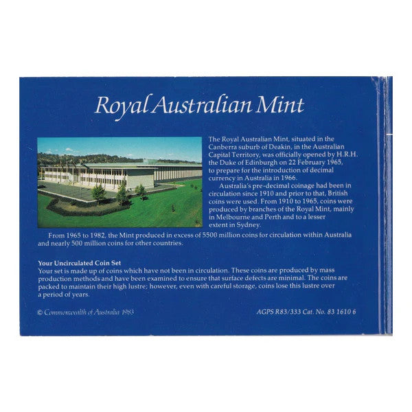 1984 Uncirculated Mint Set