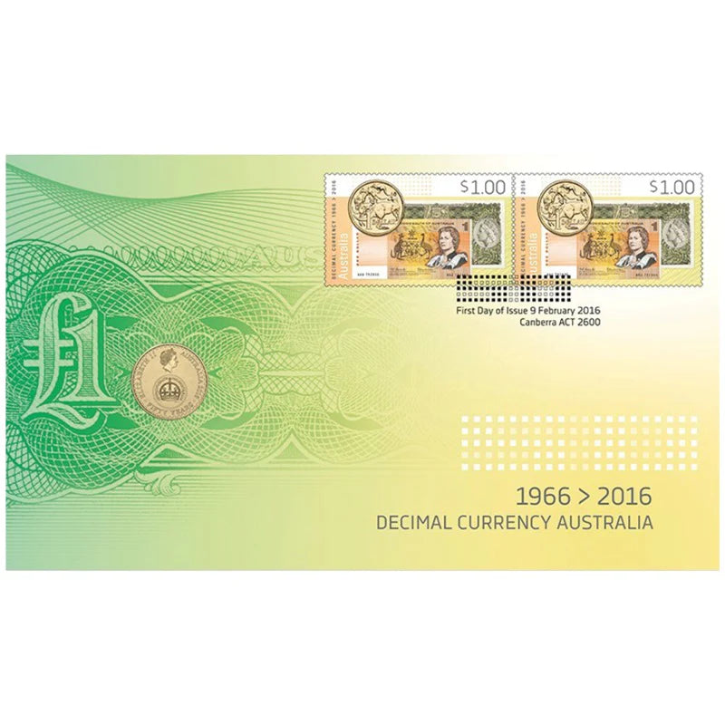 2016 50th Anniversary Decimal Currency Changeover - $1 and $2 PNC