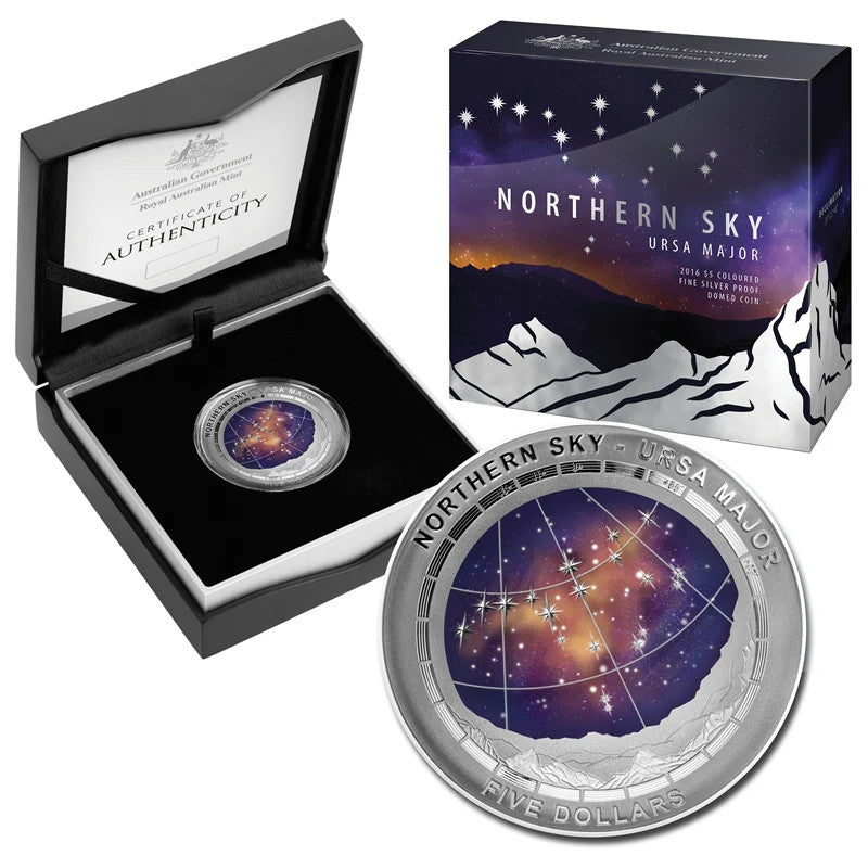 2016 $5 Northern Sky - URSA Major Silver Proof Coin