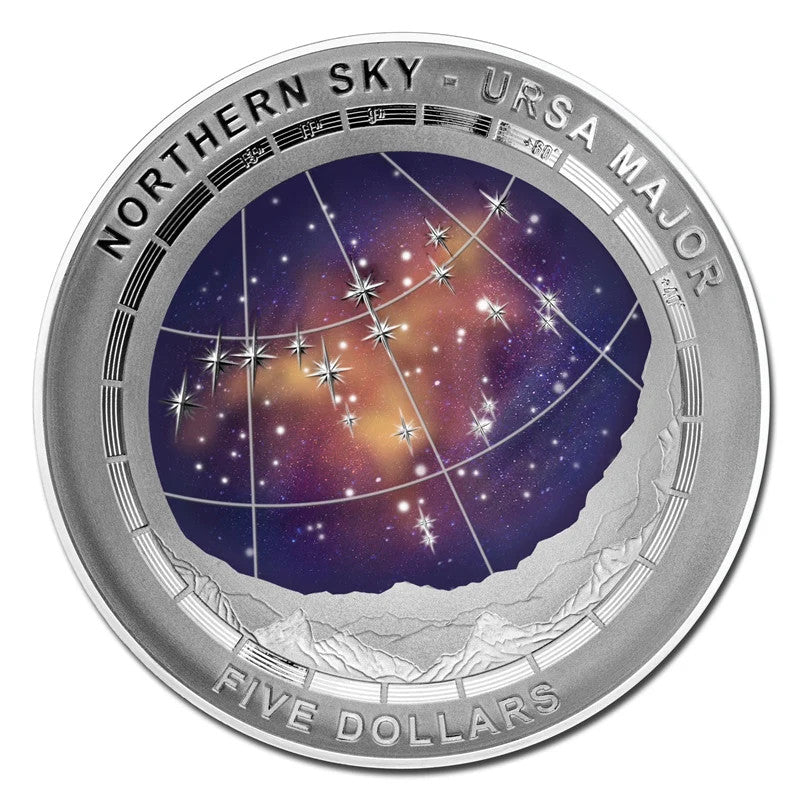 2016 $5 Northern Sky - URSA Major Silver Proof Coin