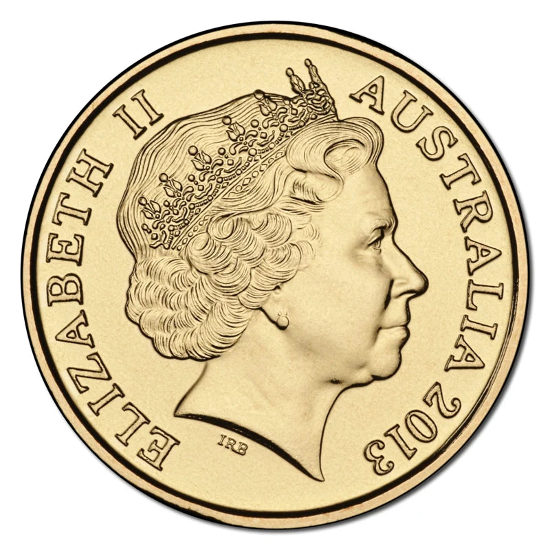 2013 QEII 60th Anniversary of Coronation $2 'C' Mintmark Coin in Card