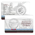 2014 Australians at War - Australian Flying Corps 50 Cent coin in card